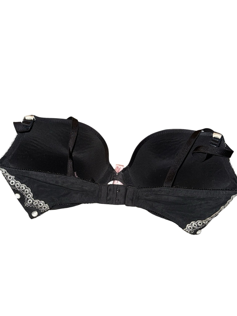Victoria's Secret Very Sexy Push Up Bra Polka Dot Lace-Trim - Picture 2 of 3